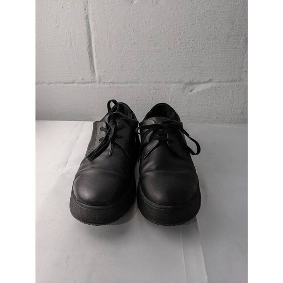 Fitflop‎ F-Mode Platform Lace up Black Shoes Size 8.5 - Picture 1 of 6